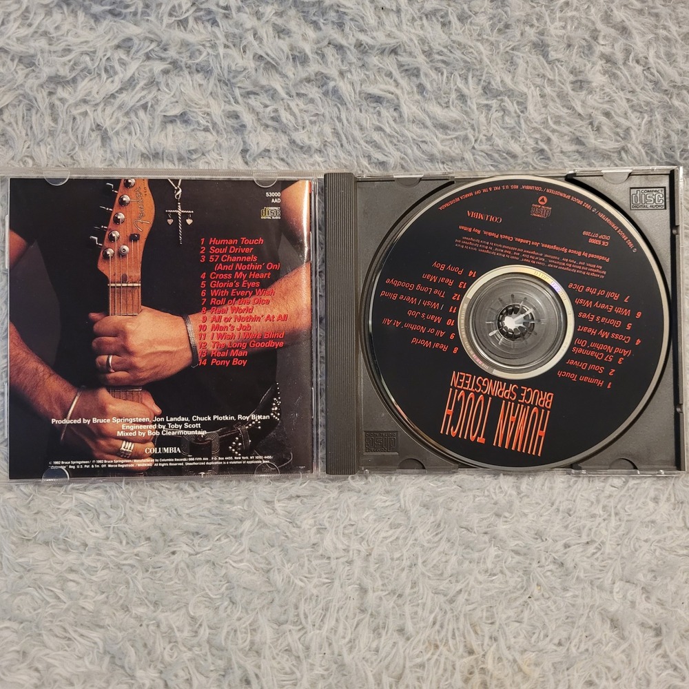 Human Touch Bruce Springsteen (CD, 1992) - Picture 2 of 3